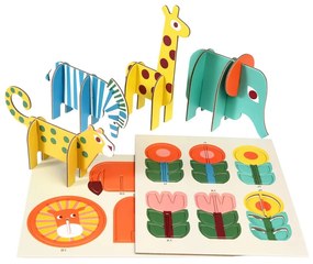 Fa építőjáték Wild Wonders - Rex London