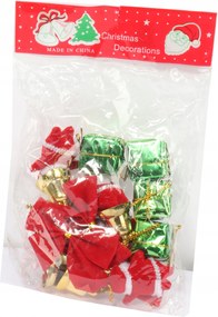 16 db-os karácsonyfadísz szett Karácsonyi ünnepek