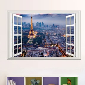 Vidám Fal |  Falmatrica Ablak Párizsra néző kilátással