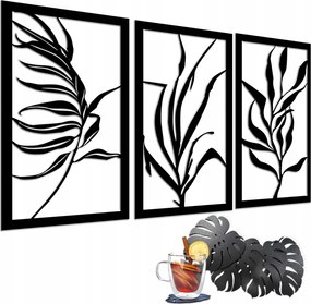 3D festmények Áttört panel Hálószoba kép nappali dekoráció boho 56x96