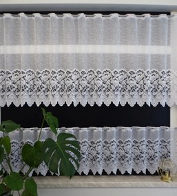 Mg Irigység jacquard fehér 777/1 240x40cm K