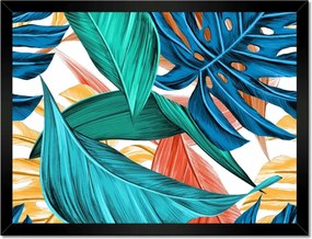 Poszterek keretben 40x30 Levelek kompozíció