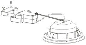 Eglo 95818 - LED Beépíthető lámpa PINEDA 1xLED/4,9W/230V