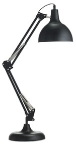 Hobby Deluxe asztali lámpa, fekete fém