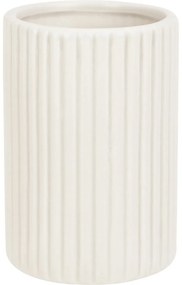 Stripes fürdőszoba szett, 4 db, fehér