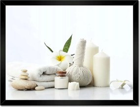 Poszterek keretben 40x30 Spa illatos gyertya