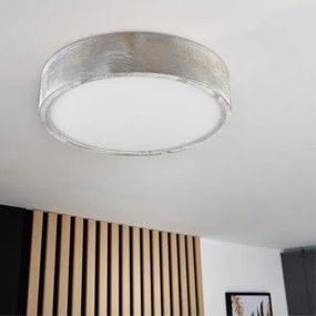 Brilagi - PINO mennyezeti lámpa 2xE27/15W/230V fenyő/ezüst, átm. 37,5 cm