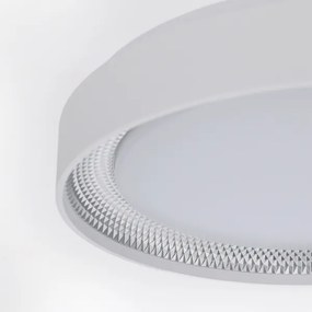 Brilagi - dimmelhető LED mennyezeti lámpa WALDO LED/48W/230V Ø 40 cm fehér/ezüst + távirányító