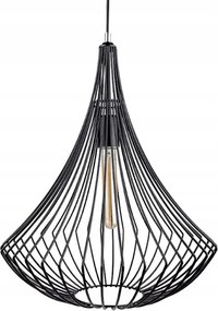 Függőlámpa Fekete Modern Fém Object 1xE27