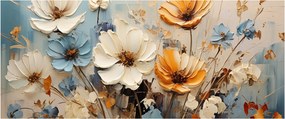 Kép - Csokrok, festés (120x50 cm)