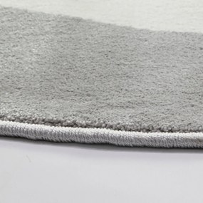 Szürke gyerek szőnyeg ø 100 cm Soft – FD