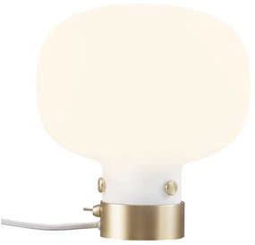 NORDLUX Raito asztali lámpa, fehér, E27, max. 25W, 20cm átmérő, 48075001