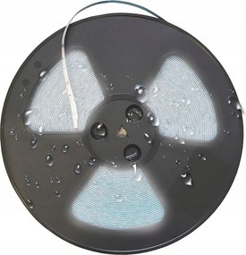 Led szalag 120W 12V hermetikus IP63 fürdőszobai semleges tekercs 25m