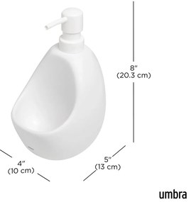 Fehér kerámia szappanadagoló 590 ml Joey – Umbra