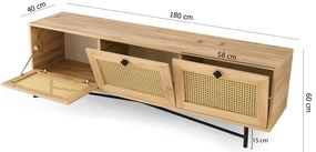 TV szekrény Alcazar 180
