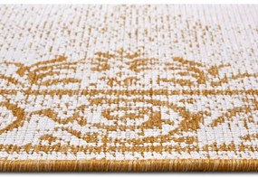 Okkersárga-fehér kültéri szőnyeg 160x230 cm Cebu – NORTHRUGS
