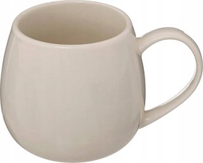 Porcelán Bögre Nagy Bézs Mikrohullámú Sütő Füllel Nora 300 ml