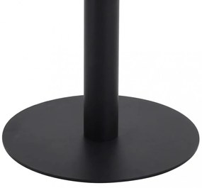 sötétbarna MDF bisztróasztal 60 x 60 cm