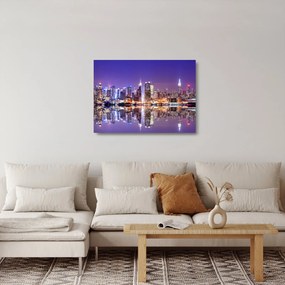 Manhattan képe (üvegen) (70x50 cm)