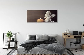 Canvas képek Ima angyal gyertya 100x50 cm