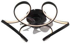 Globo 03638 - LORIS LED mennyezeti ventilátor 40W 3000-6000K + távirányító