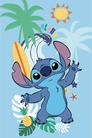 Disney Lilo és Stitch, A csillagkutya Summer polár takaró 100x150cm