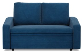 Zeus kanapé, kordbársony, hab töltet, döntött kartámasz, kék