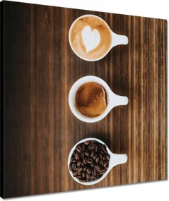 Vászonkép 50x50 Kávé a kávészakértőnek