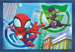 Pókember Spidey 4 az 1-ben puzzle Clementoni