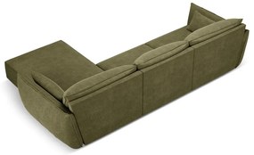 Zöld sarokkanapé (jobb oldali) Vanda – Mazzini Sofas