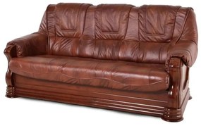 Valódi Bőr Parma 3 személyes kanapé ágyazható kivitelben