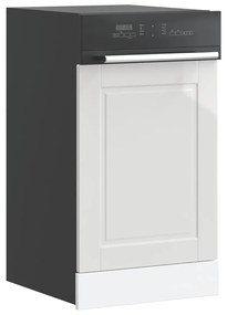 mosogatógép panel Porto" Magasfényű fehér 45x1,5x67 cm Gépi fa"