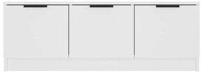 fehér szerelt fa TV-szekrény 102 x 35 x 36,5 cm