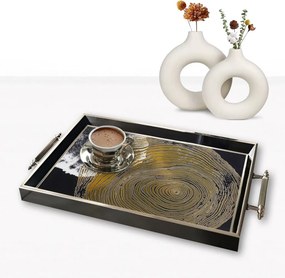 Üveg tálca, 38×24 cm – TPG9767