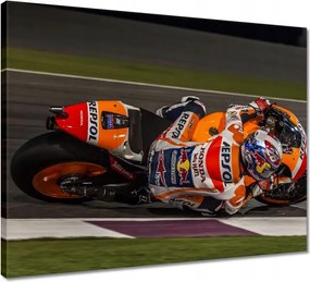 Vászonkép 50x40 Motorkerékpár üldöző