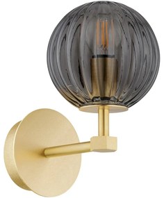 Argon 8508 - Fali lámpa PALOMA 1xE14/7W/230V arany/fekete