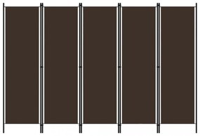 barna 5 paneles paraván 250 x 180 cm