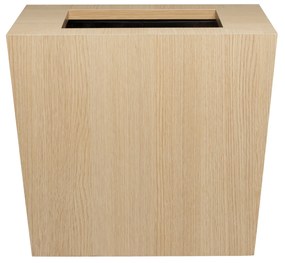 NATURA fa önöntöző ültetőgép, alacsony, többféle változatban - Hobby Flower méretek: 45x45x40, szín: világos tölgy