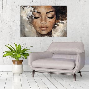 Kép - Női portré (90x60 cm)