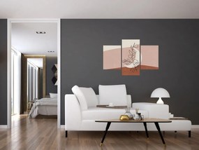 Kép - Boho levelek N⁰2 (90x60 cm)