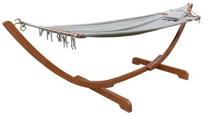 Hammock Madeira kerti függőágy eukaliptusz szerkezettel - Garden Pleasure