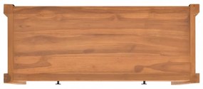 újrahasznosított tíkfa TV-szekrény 100 x 40 x 45 cm