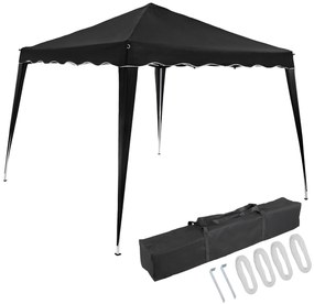 Deuba Kerti pavilon Capri 3x3 m - fekete