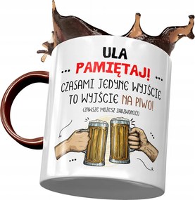 Bordó bögre Ursula Kaptár Barátnő Feleség Nyomtatott Fotóval