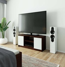 TV asztal Darian (wenge + fehér). Akció -13%. 1068682