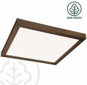 Brilagi-LED állítható fényű WOODY FRAME LED/50W/230V tölgy 60x60 cm IP44 + DO