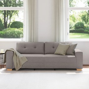 kanapé Taupe Textil, Fa Közepes Tartós Taupe kanapé