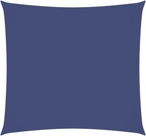 Kék négyzet alakú oxford-szövet napvitorla 2 x 2 m