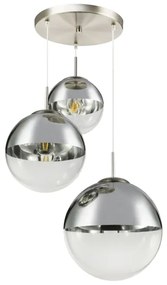 GLOBO 15851-3 - Csillár zsinóron VARUS 3xE27/40W/230V