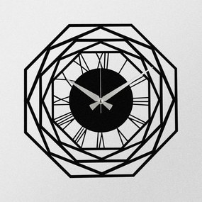 Enzoclock fém falióra, 48×48 cm – S012